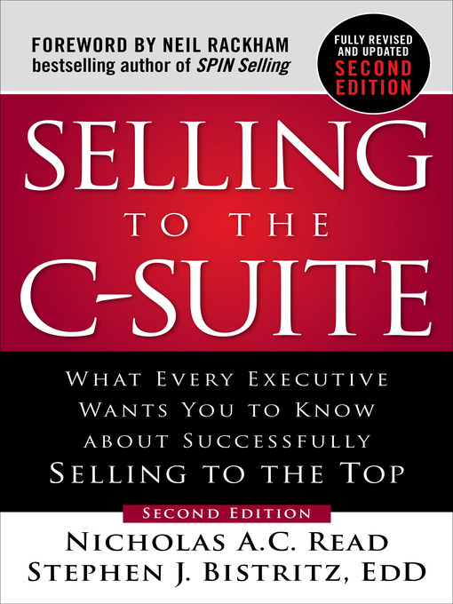 Title details for Selling to the C-Suite by Nicholas A. C. Read - Available